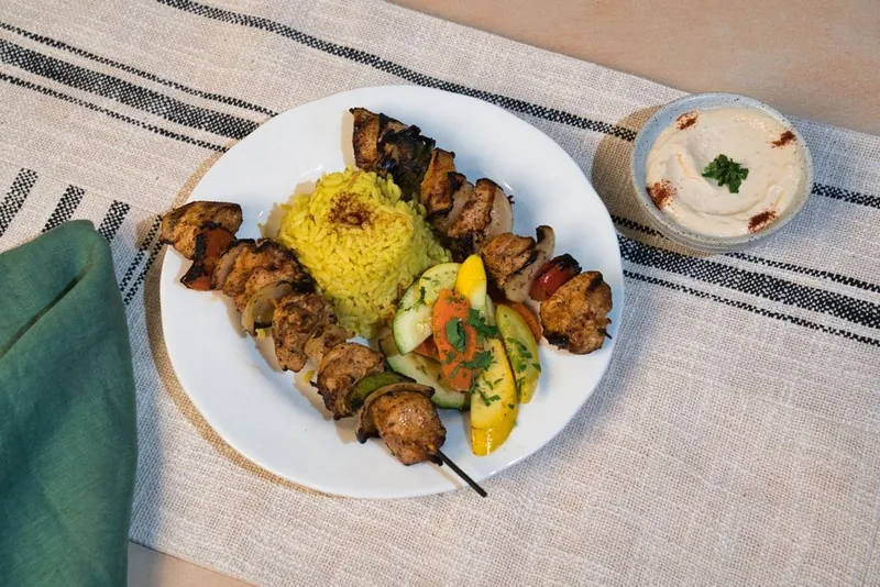 Garlic Chicken at Phoenician Garden