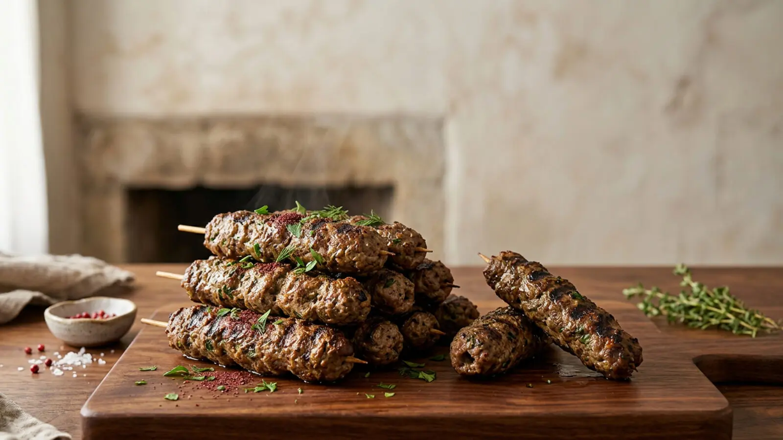 Kefta Kebobs at Phoenician Garden
