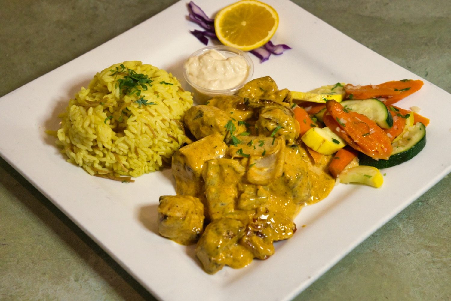 Spicy Chicken Shawarma