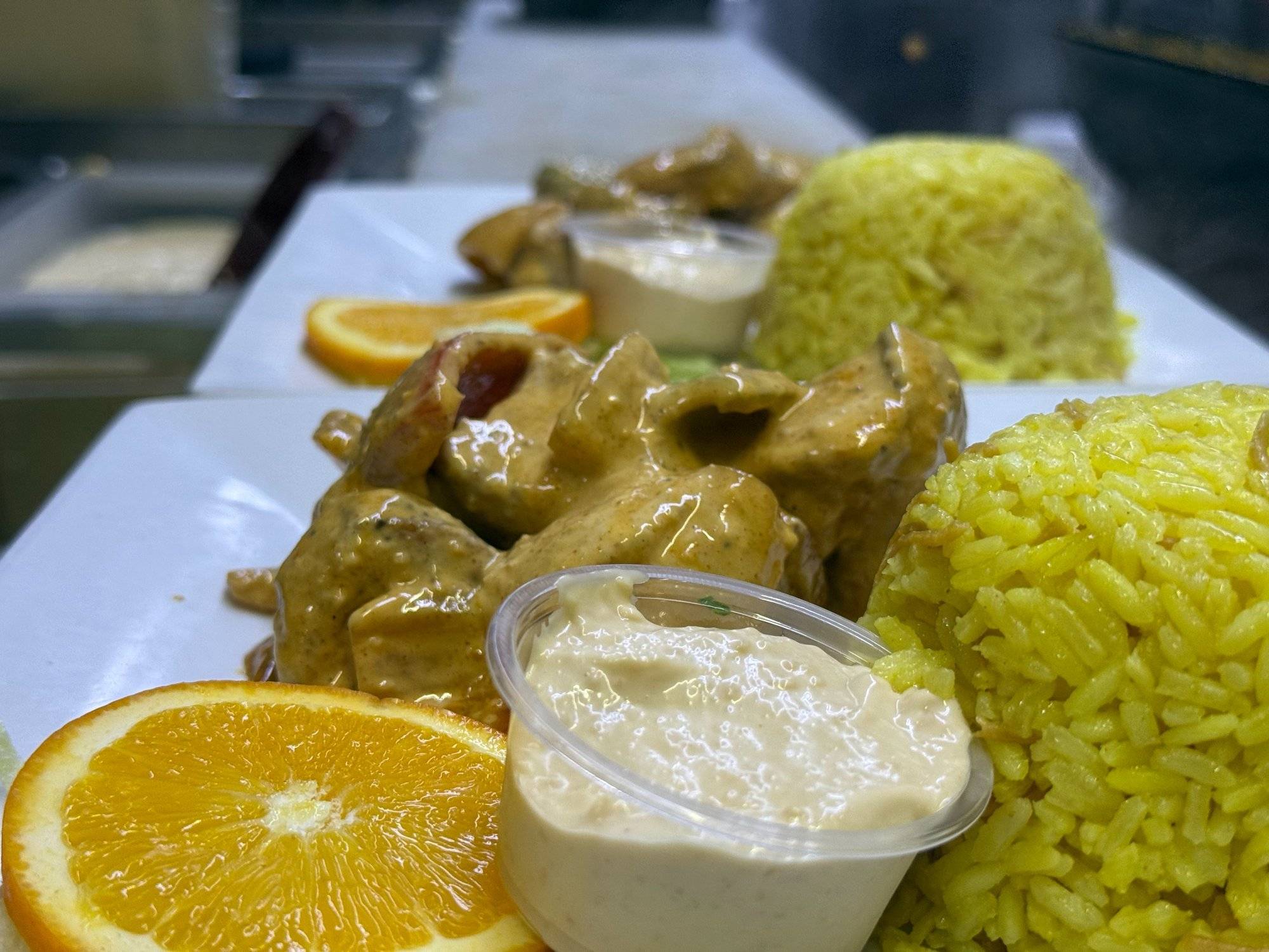 Signature spicy chicken with bold seasoning