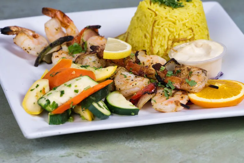 Spicy Shrimp at Phoenician Garden
